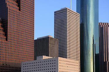 Houston Skyline Closeup